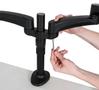 B-TECH Twin Screen LCD Desk Mount (BT7374/B)