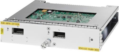 CISCO 2-port 10-Gigabit Ethernet Modular Port Adapter - Expansionsmodul - 10GbE - 2 portar - för ASR 9006, 9010, 9904, 9910, 9912, 9922 (A9K-MPA-2X10GE=)