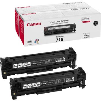 CANON n 718 BK - 2662B005 - 1 x Black - Toner Cartridge - For iSENSYS LBP7210, LBP7660, LBP7680, MF8340, MF8350, MF8360, MF8380, MF8540, MF8550, MF8580 (2662B005AA)