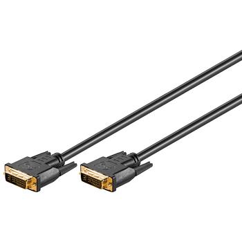 GOOBAY DVI monitor kabel 24+5 han/han, 3 m (69210)