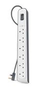 BELKIN 6 WAY SURGE PROTSTRIP  2M