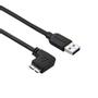 STARTECH StarTech.com 0.5m USB 3.0 A to Micro B Left Angle Cab (USB3AU50CMLS)