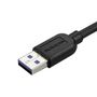 STARTECH StarTech.com 0.5m USB 3.0 A to Micro B Left Angle Cab (USB3AU50CMLS)