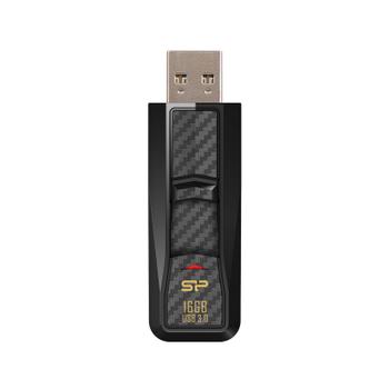 SILICON POWER USB-Stick  16GB  USB 3.0 B50 TSOP Black (SP016GBUF3B50V1K)