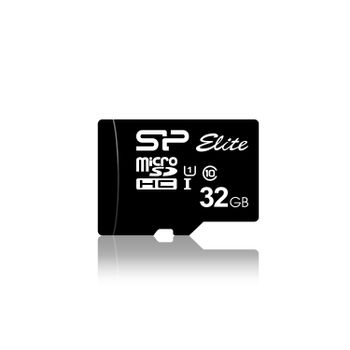 SILICON POWER mSD Card Uhs-1 Elite /class 10 32 GB w/ adaptor (SP032GBSTHBU1V10-SP)