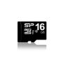 SILICON POWER Micro Sdhc 16Gb Klass 10 + Adapter  (SP016GBSTH010V10-SP)