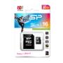 SILICON POWER Micro SDCard 16GB SDHC Class 1 (SP016GBSTH010V10-SP)
