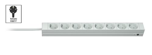 Vertiv Vertiv Knürr DIS Rack PDU, Compact, 0U/1U, input SchGBo 230V 16A, outlets (8)SchGBo (033000081)