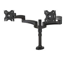 B-TECH Twin Screen LCD Desk Mount (BT7374/B)