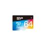 SILICON POWER Micro SDCard 64GB Silicon P UHS-3 Sup.UHS-1U3 Ret.Mit/Color