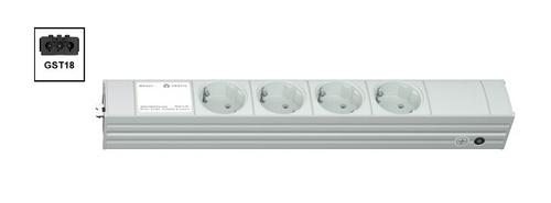 Vertiv Vertiv Knürr DIS Rack PDU, Compact, 0U, input GST18 230V 16A, outlets (4)SchGBo (033002041)