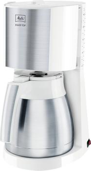 MELITTA Enjoy II Top Therm, Fritstående,  Dråbe kaffemaskine,  Malet kaffe, 1000 W, Hvid (1017-07)