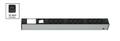 Vertiv Vertiv Knürr DIS Rack PDU, IEC320, 0U, input IEC 60320 C14 230V 10A, outlets (9)C13