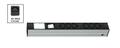 VERTIV EMERSON BASIC PDU DI STRIP 6XIEC C13 10A 1 PHSE INPUT SIDE ACCS