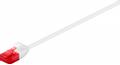 GOOBAY CAT 6-0050 U/UTP SLIM WEISS 0.5m