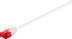 GOOBAY Networking cable 3 m Cat6 U/UTP White Factory Sealed