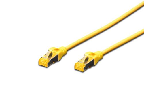 DIGITUS S-FTP PatchCord Cat6a LSZH CU Yellow 0.25m (DK-1644-A-0025/Y)