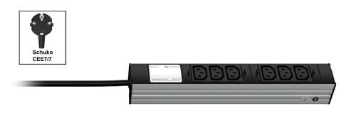 Vertiv Vertiv Knürr DIS Rack PDU, IEC320, 0U, input SchGBo 230V 16A, outlets (6)C13 (036000061)