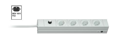 Vertiv Vertiv Knürr DIS Rack PDU, Compact, 0U, input SEV1011 T12 230V 10A, outlets (4)Typ13 (037010041)