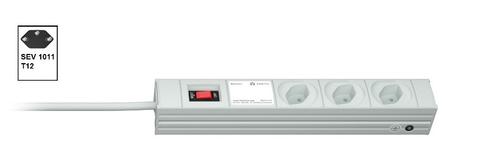 Vertiv Vertiv Knürr DIS Rack PDU, Compact, 0U, input SEV1011 T12 230V 10A, outlets (3)Typ13 (037030031)