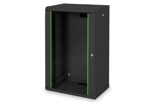 DIGITUS 20U Wall Mounting Cabinet 998x600x450 mm. Black  (DN-19 20-U-SW)