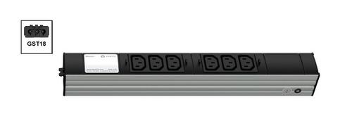 Vertiv Vertiv Knürr DIS Rack PDU, IEC320, 0U, input GST18 230V 16A, outlets (6)C13 (036002061)