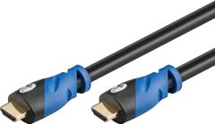 GOOBAY Premium HDMIâ?¢ cable with Ethernet, 1.5 m - HDMIâ?¢ A-plug>HDMIâ?¢ A-plug (72317)