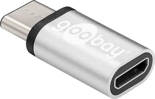 GOOBAY USB 3.1 ADAP C/Micro-B 2.0 silber (56636)