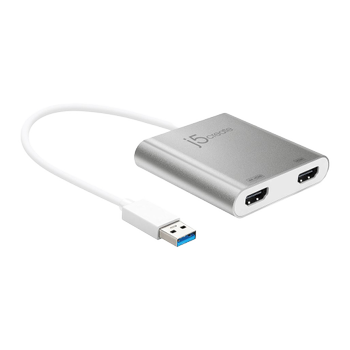 J5 CREATE USB 3.0 TO DUAL HDMI MULTI-MONITOR ADAPTER CABL (JUA365-N)