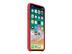 APPLE IPHONE X SILICONE CASE RED RASPBERRY ACCS