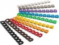 Goobay Cable marker clips â??Digits 0â??9â?? for cable diameters up to 6 mm - 10 x 10 coloured coding rings for labelling network cables, for instance