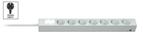 Vertiv Vertiv Knürr DIS Rack PDU, Compact, 0U/1U, input SchGBo 230V 16A, outlets (7)SchGBo (033000076)