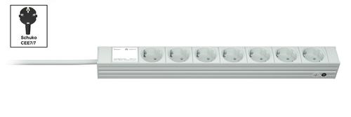 Vertiv Vertiv Knürr DIS Rack PDU, Compact, 0U/1U, input SchGBo 230V 16A, outlets (7)SchGBo (033000074)