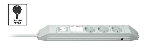 Vertiv Vertiv Knürr DIS Rack PDU, Compact, 0U, input SchGBo 230V 16A, outlets (3)SchGBo (033021031)