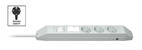 Vertiv Vertiv Knürr DIS Rack PDU, Compact, 0U, input SchGBo 230V 16A, outlets (6)SchGBo (033021061)