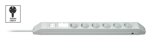 Vertiv Vertiv Knürr DIS Rack PDU, Compact, 0U, input SchGBo 230V 16A, outlets (6)SchGBo (033031061)