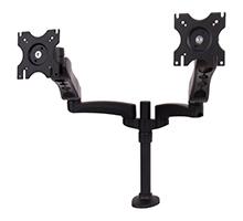 B-TECH Full Motion Twin Desk Mount (BT7384/B)