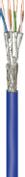 GOOBAY CAT 7A Network Cable, S/FTP (PiMF), blue<br>Copper conductor (CU), AWG 22/1 (solid), halogen-fre...