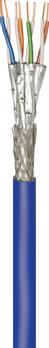 GOOBAY CAT 7A Network Cable, S/FTP (PiMF), blue<br>Copper conductor (CU), AWG 22/1 (solid), halogen-fre... (91893)