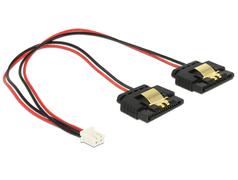DELOCK Kabel Power 2 Pin Buchse > 2 x SA
