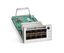 CISCO o Catalyst 9300 Series Network Module - Expansion module - 10 Gigabit SFP+ x 8 - for Catalyst 9300 (C9300-NM-8X=)