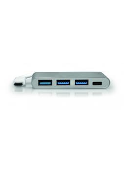 PORT DESIGNS HUB TYPE C TO 3 USB 3.0 + TYPE C IN (900122)