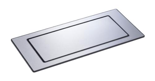 EVOLINE EVOline® BackFlip Sølv 2x stikk 1x 1000mA USB lader (159271000100)