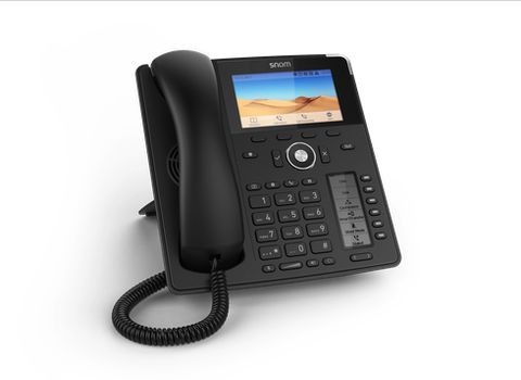 SNOM Global 700 Desk Telephone Black (00004349)