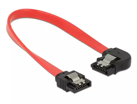 DELOCK SATA6 Gb/s kabel 20cm m. venstre vinkel (83962)