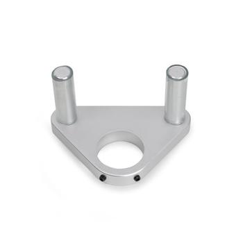 ERGOTRON n LX Two-Stop Rotational Control Kit - Mounting component (wrench, screws, collar, 2 stop posts) - anodized silver - pole mount (98-060-003)