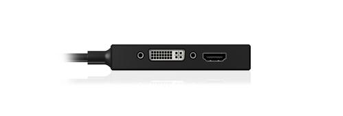 ICY BOX Mini Displayport Dvi-D + Vga  (IB-AC1032)