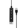 SENNHEISER USB-CC 6x5 MS svartast for Skype4B/U (USB - 3,5mm hun)