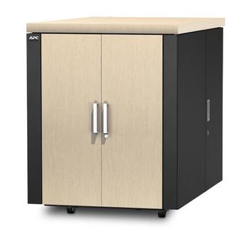 APC NETSHELTER CX 18U SECURE SOUNDP SERVER ROOM IN A BOX ENCLOSURE RACK (AR4018SP)