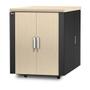 APC NETSHELTER CX 18U SECURE SOUNDP SERVER ROOM IN A BOX ENCLOSURE RACK (AR4018SP)
